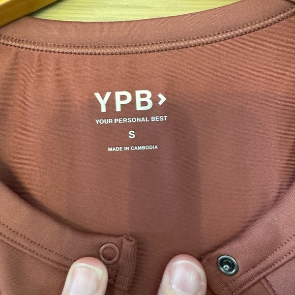 NWOT Abercrombie YPB SculptLUX Plunge Henley Slim Tank / small - Picture 3 of 11